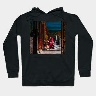 Laundry. Shygatse Monastery, Tibet. Hoodie